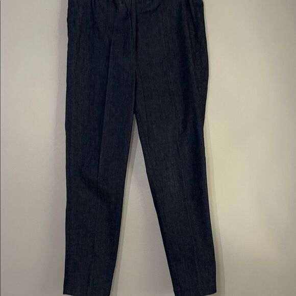 LOFT Navy Blue Modern Skinny Trousers - Picture 3 of 10